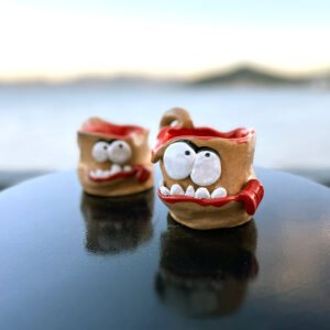 Duo Caneca Divertida Marrom claro