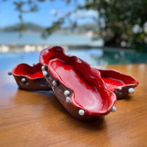 Peça Vermelha - Vil Batista - Cerâmical Autoral