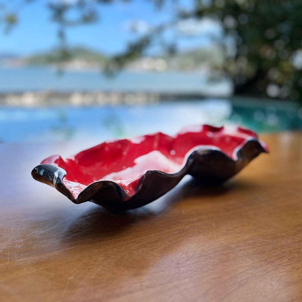 Peça Vermelha - Vil Batista - Cerâmical Autoral