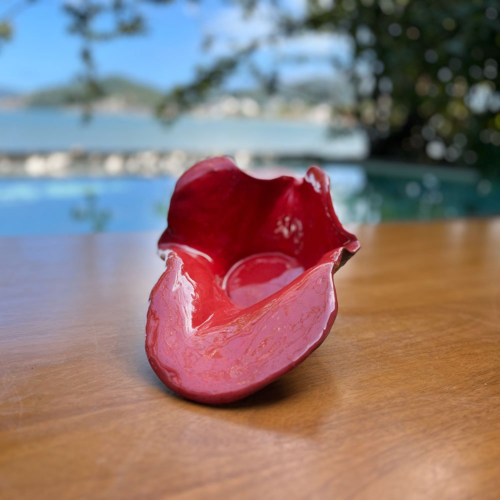 Peça Vermelha - Vil Batista - Cerâmical Autoral