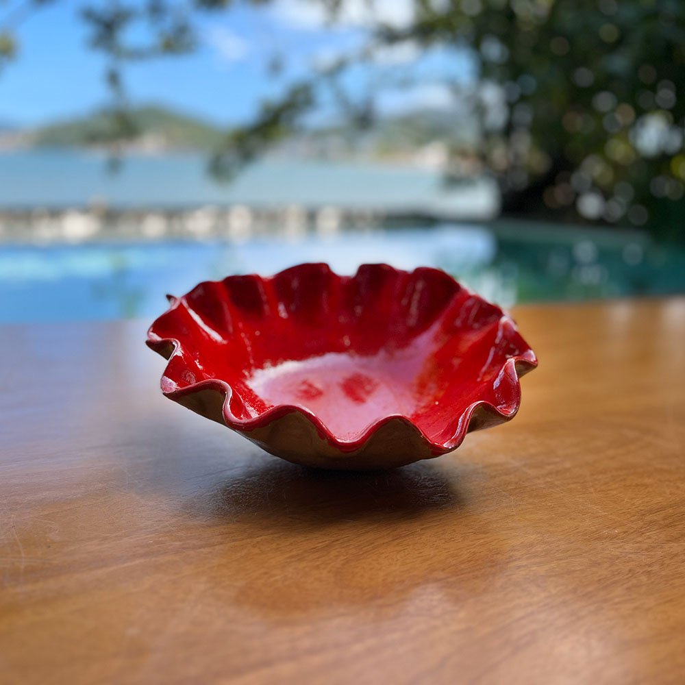 Peça Vermelha - Vil Batista - Cerâmical Autoral