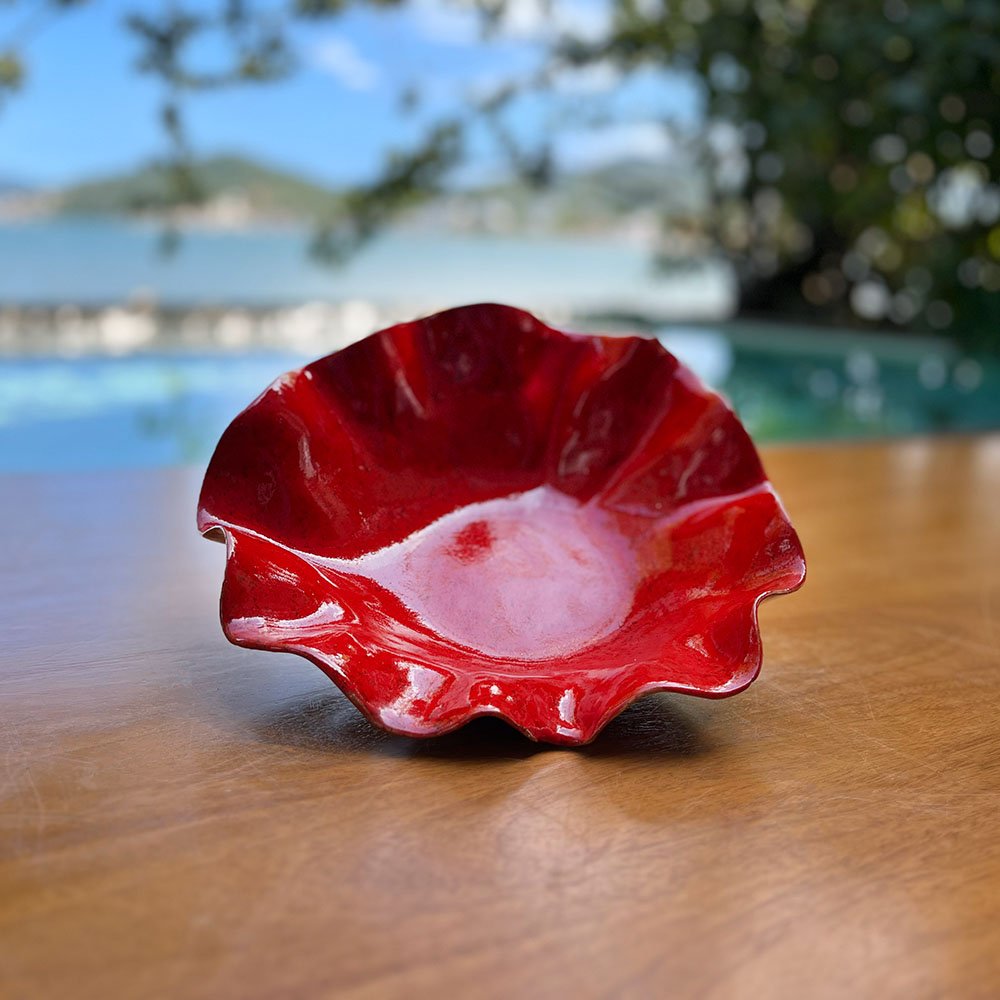 Peça Vermelha - Vil Batista - Cerâmical Autoral