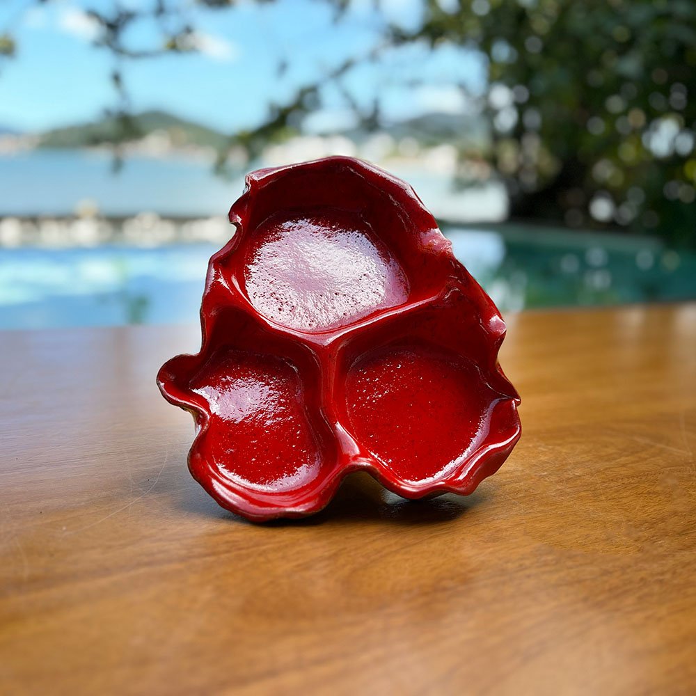 Peça Vermelha - Vil Batista - Cerâmical Autoral