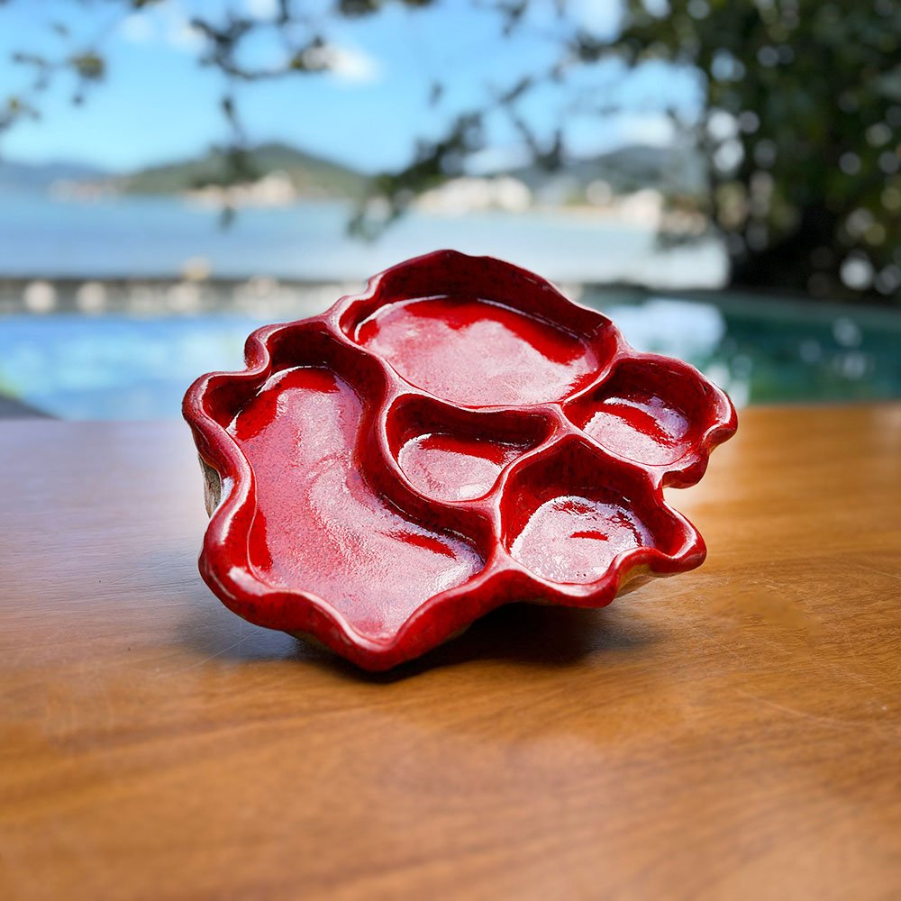 Peça Vermelha - Vil Batista - Cerâmical Autoral