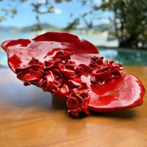 Peça Vermelha - Vil Batista - Cerâmical Autoral