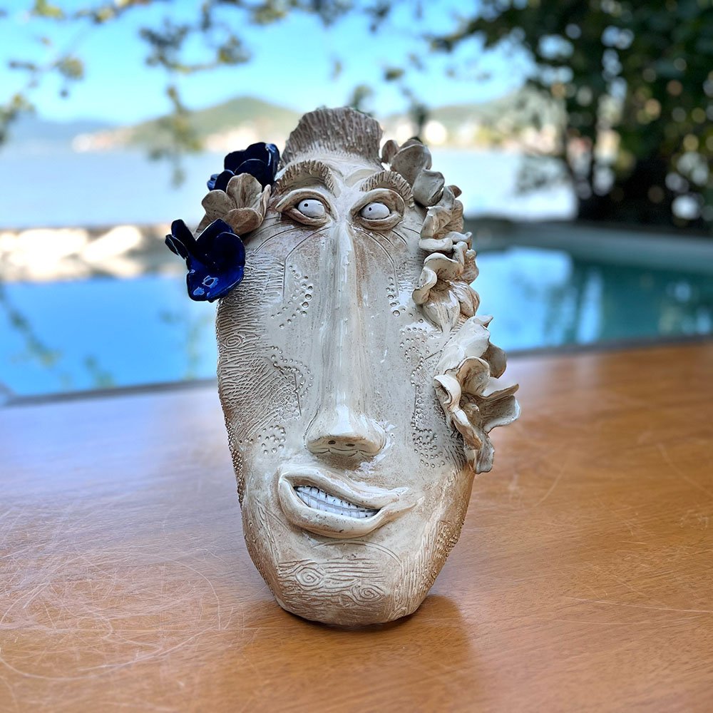 Máscara - Vil Batista - Cerâmica Autoral -